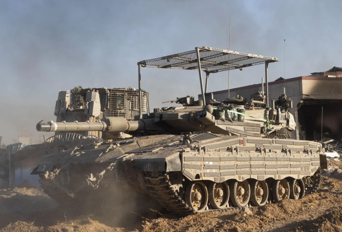 EuropaPress 5690888 carro combate israeli franja gaza