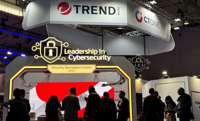 Trend Micro en el MWC 2024.