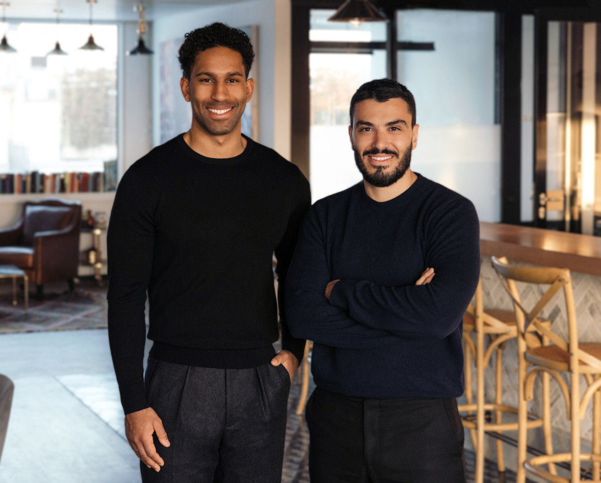 Zavvy Founders Joshua Cornelius (left) and Mehmet Yilmaz (right)