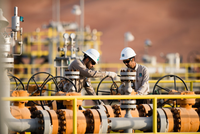Archivo - Instalaciones de 'downstream' de Aramco