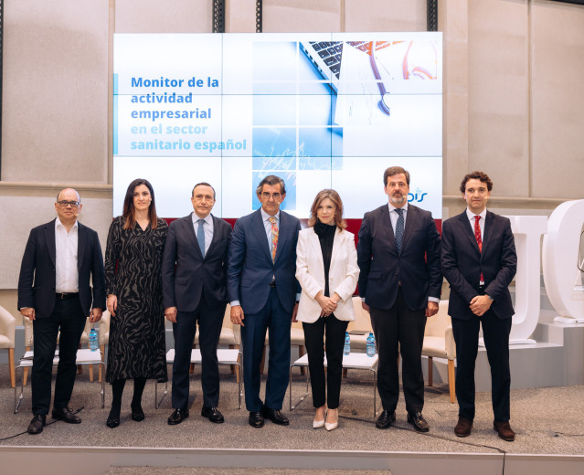 Presentación del informe 'Monitor de la Actividad Empresarial en el Sector Sanitario Español',