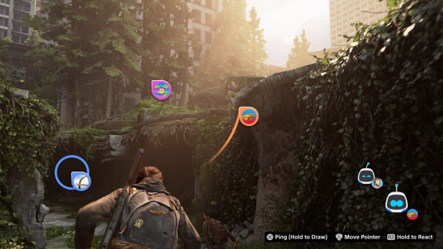 Nuevas interacciones en la función compartir pantalla de PlayStation.