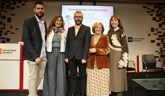 I Jornada Conversando con Pacientes organizada este martes por la Universidad Europea.