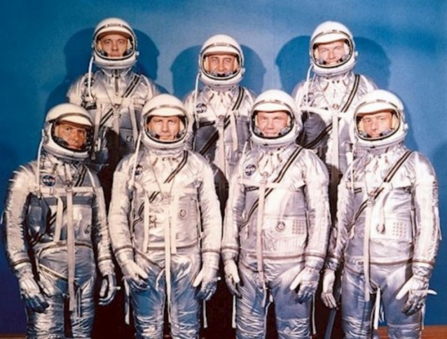 Archivo - Los 'Mercury Seven'