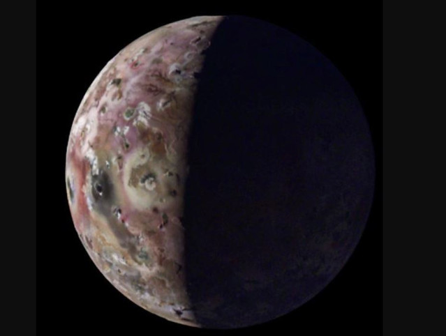 Región polar sur de Io