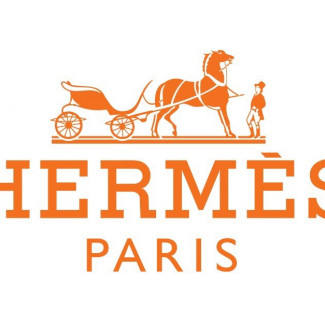 Archivo - Logo de la empresa de moda de lujo Hermès.