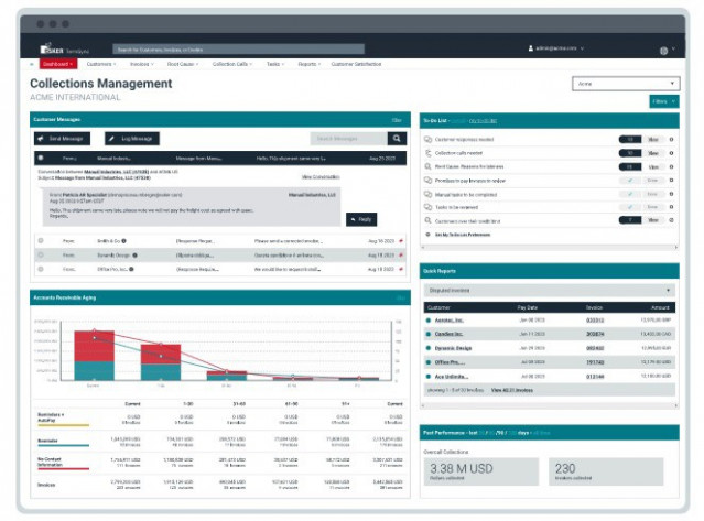 Recurso de Esker Collections Management, solución adoptada por Roiback