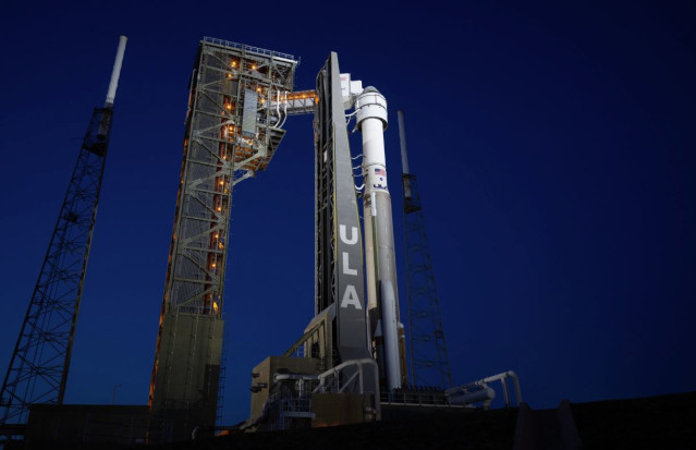 Cohete Atlas V con la nave Starliner de Boeing