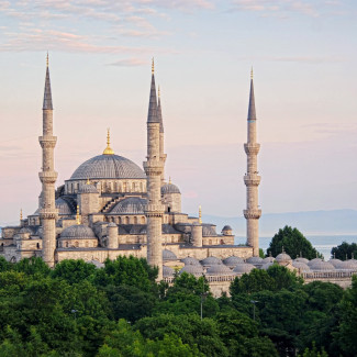 Archivo - Mezquita Azul de Estambul (Turquía).