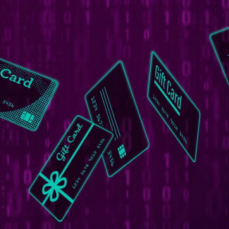 Ciberdelincuentes roban tarjetas regalo de comercios minoristas.