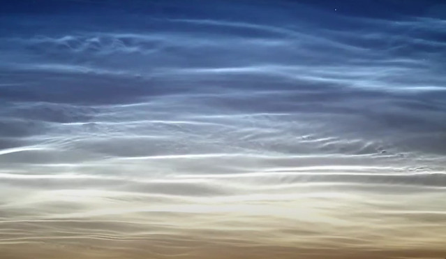 Nubes noctilucentes