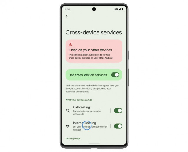 Función de Android para compartir Internet entre dispositivos compatibles
