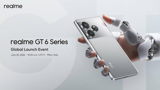 Anuncio del evento de presentación global de realme GT 6
