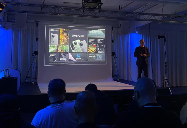 Evento de presentación de vivo V40 5G