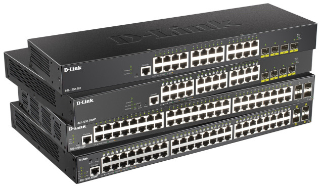 Conmutadores Smart Managed DGS-1250