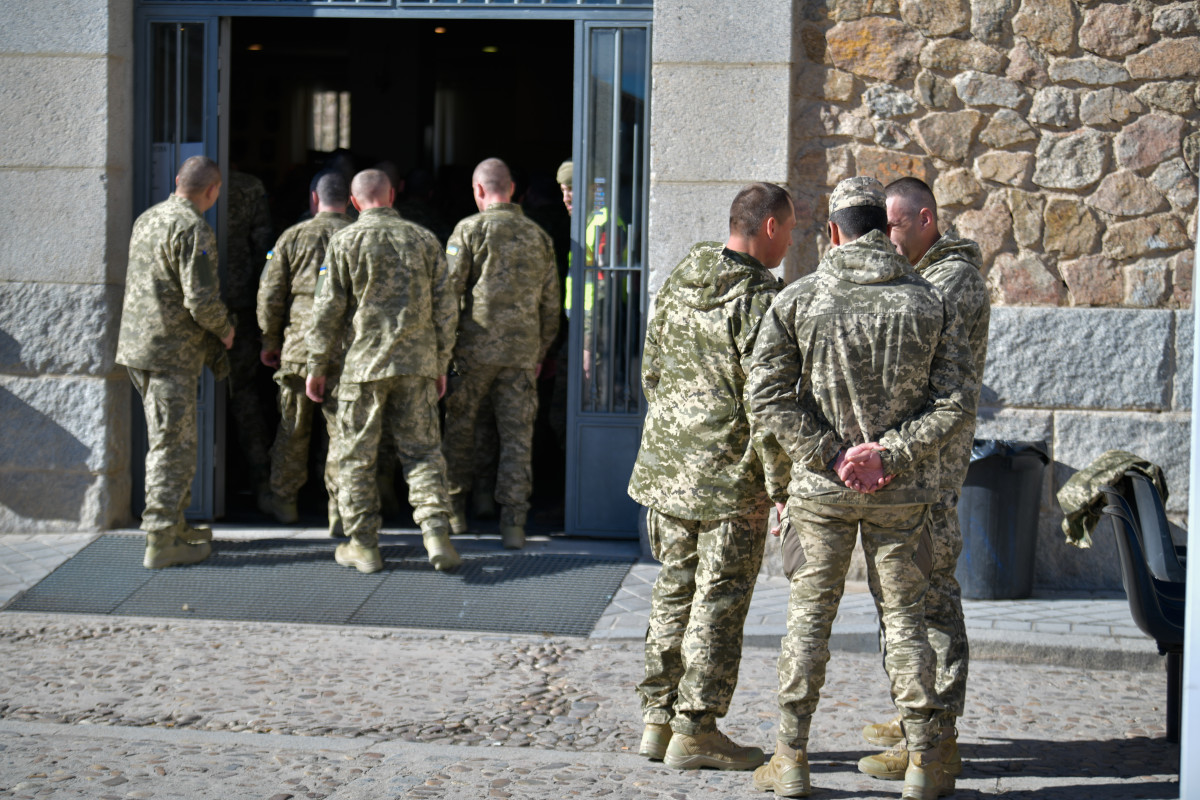 EuropaPress 4822715 soldados ucranianos instalaciones toledo training command 20 noviembre 2022 (1)
