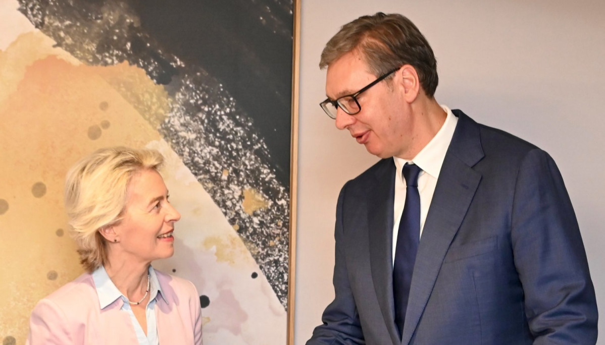 EuropaPress 6183316 ursula von der leyen aleksandar vucic