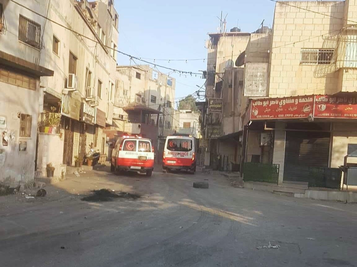 EuropaPress 5310707 ambulancias cisjordania