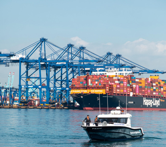Archivo - Puerto de Algeciras (España).