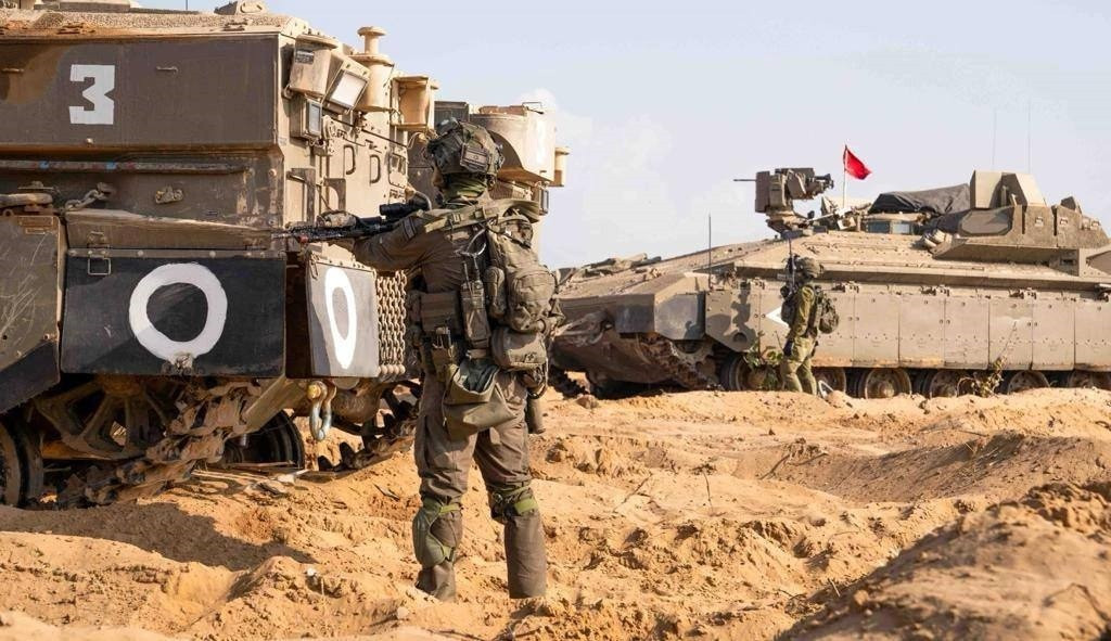 EuropaPress 6091102 soldados vehiculos militares israelies franja gaza archivo (3)
