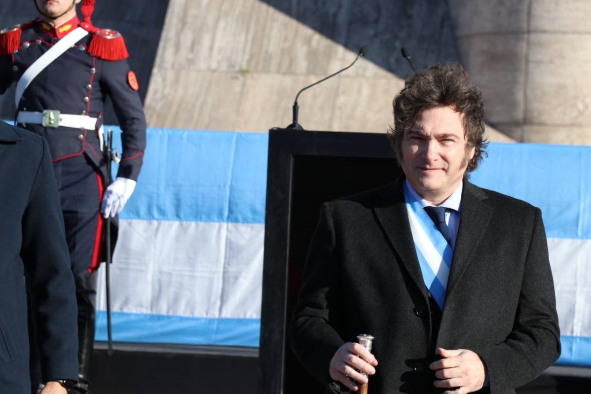 EuropaPress 6043895 javier milei presidente argentina acto dia bandera rosario