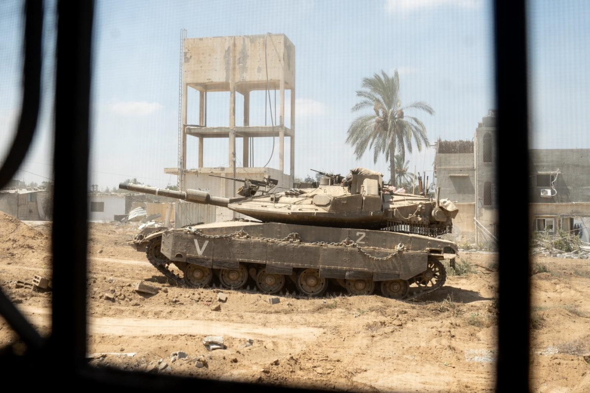 EuropaPress 6162919 carro combate israeli franja gaza (2)
