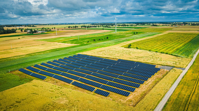 Archivo - Paneles de energía solar fotovoltaica.