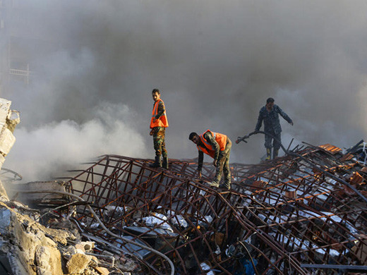 Bombardeo Siria