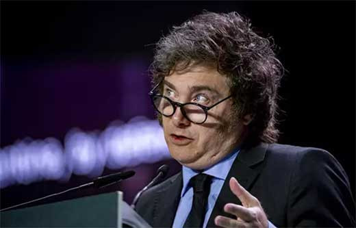 Milei retira