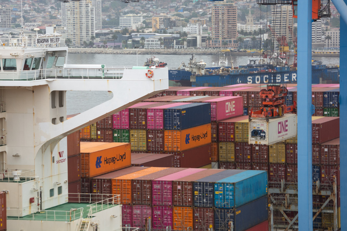 Es la primera de 17 naves del servicio Cherry Express