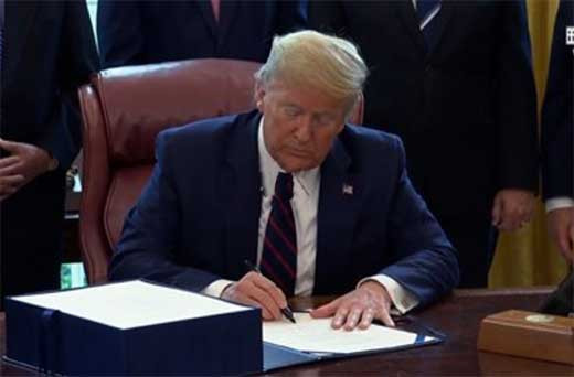 Trump anun