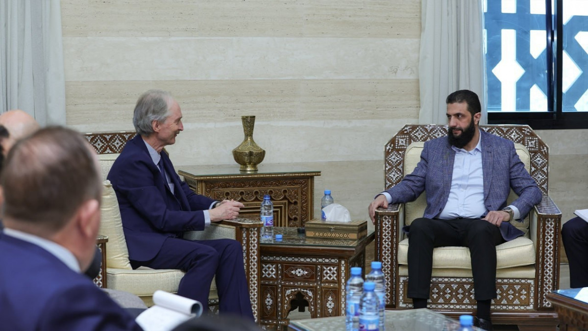EuropaPress 6408915 enviado especial naciones unidas siria geir pedersen lider hayat tahrir