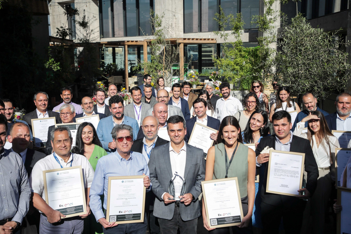 Premio Enel a Volcan empresas reconocidas