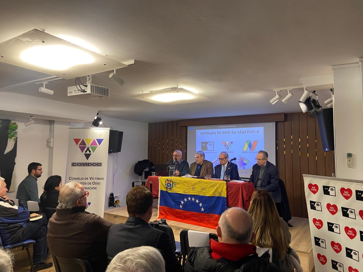 EuropaPress 6431602 asociaciones derechos humanos exiliados venezolanos denuncian gobierno