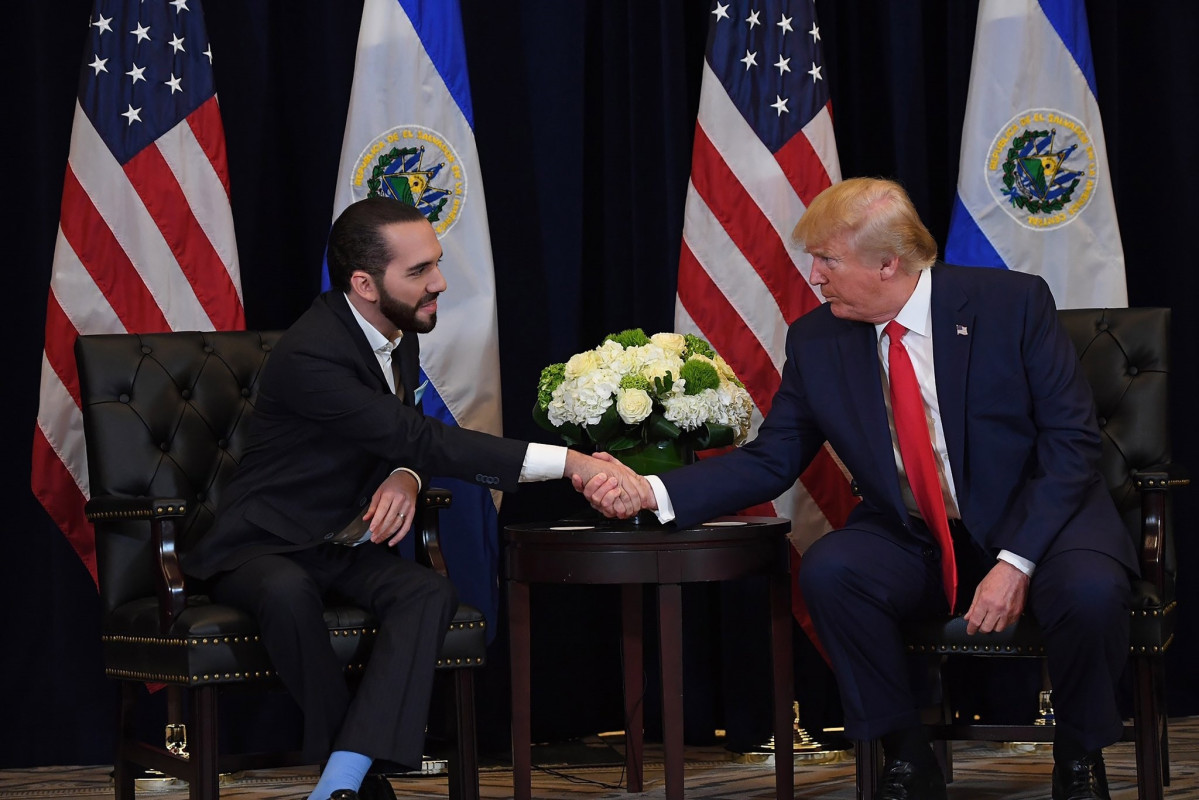 EuropaPress 6324717 presidente salvador nayib bukele expresidente estados unidos donald trump