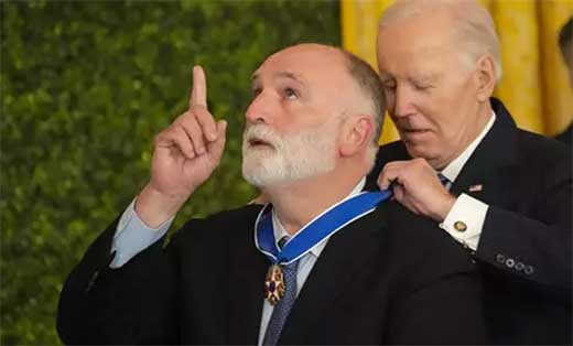 Biden condecora