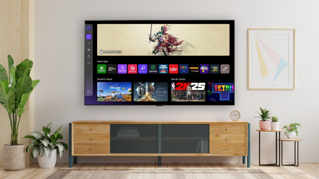 Portail de jeux pour téléviseurs LG