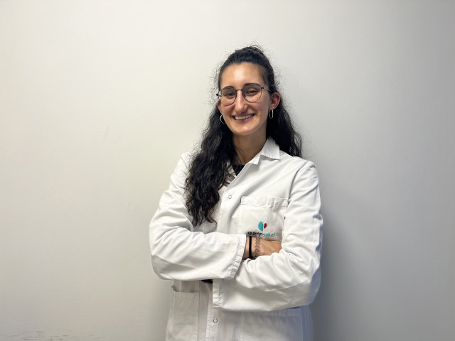 Oihane Fuertes, nutricionista del Hospital Quirónsalud Vitoria.