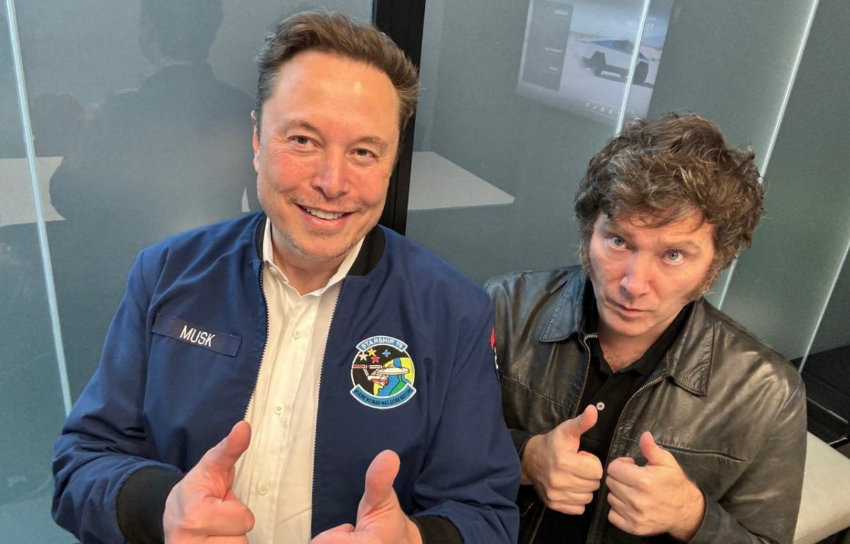EuropaPress 5885809 elon musk javier milei
