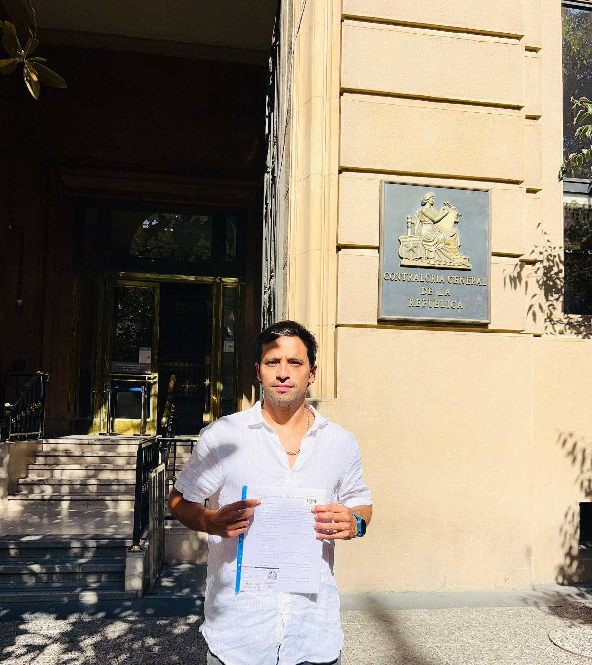 Sergio Godoy solicitud Contraloria