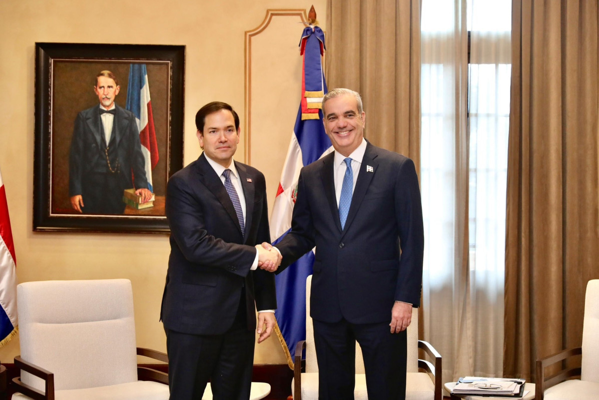 EuropaPress 6502973 jefe diplomacia estadounidense marco rubio junto presidente republica