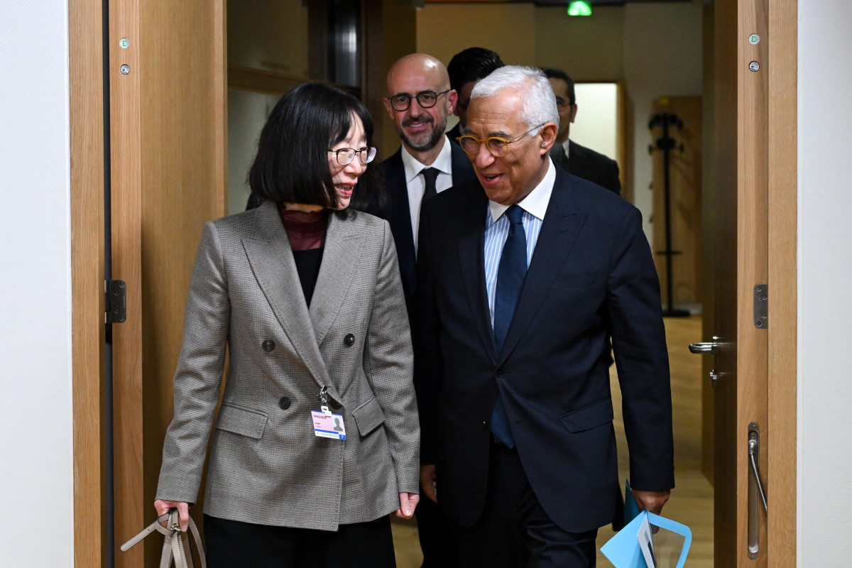 EuropaPress 6503362 presidente consejo europeo antonio costa reune presidenta tpi tomoko akane