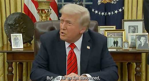 Trump amenaza