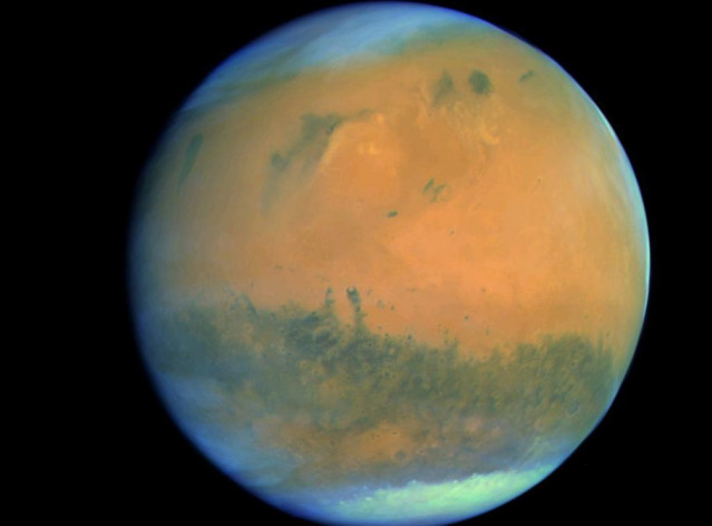 Marte, el planeta rojo