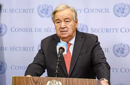 Guterres se