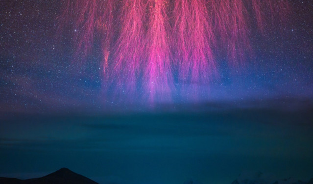 La foto, ganó la categoría Paisajes celestes del concurso Fotógrafo de astronomía del año 2023.