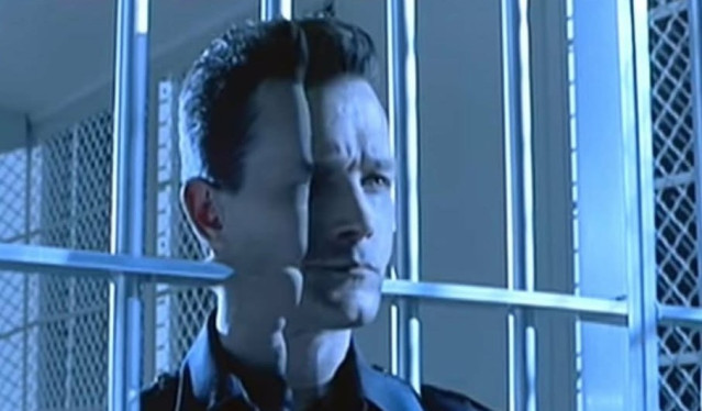 El robto líquido T-1000 de Terminator 2
