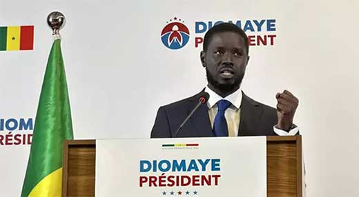 El presidente de Senegal