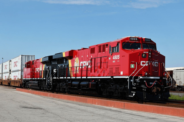 Tren de Canadian Pacific Kansas City (CPKC)