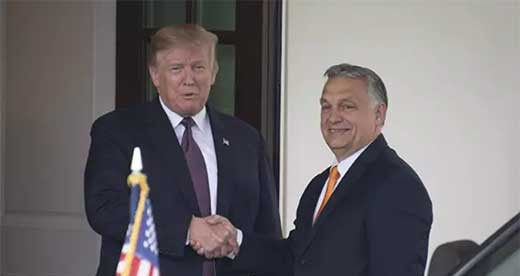 Hungriu0301a exonera a Trump